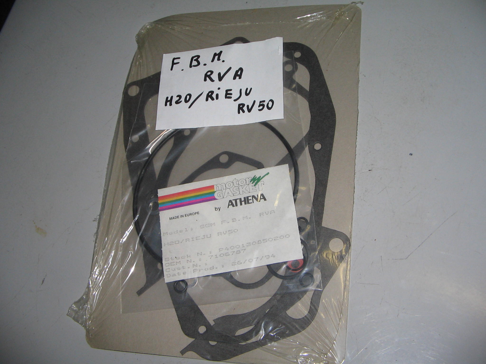F.B.M. RVA H20/RIEJU-RV.50--N.5018